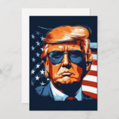 Trump 2024 - VS - Make America Great Again Save The Date (Voorkant / Achterkant)