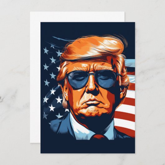 Trump 2024 - VS - Make America Great Again Save The Date (Voorkant / Achterkant)