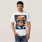 Trump 2024 - VS - Make America Great Again T-shirt (Voorkant volledig)