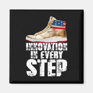 Trump 2024 VS Verkiezing Donald Trump Sneakers Magneet