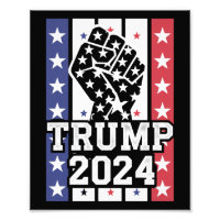 Trump 2024 Vuist Outlaw Hillbilly J.D.Vance 2024