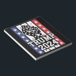 Trump 2024 Vuist Outlaw Hillbilly J.D.Vance 2024 Notitieblok<br><div class="desc">Trump 2024 Outlaw Hillbilly J.D.Vance 2024 Donald Trump</div>