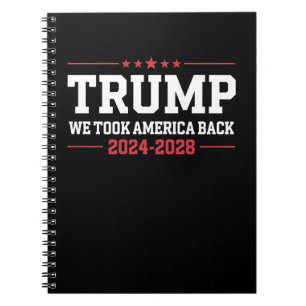 Trump 2024 We Hebben Amerika Terug 47 VS Notitieboek