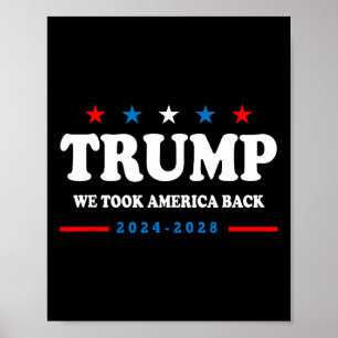 Trump 2024: We hebben de Amerikaanse verkiezingen  Poster