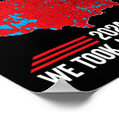 Trump 2024 We hebben de verkiezingsuitslag van Ame Poster (Hoek)