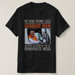 Trump 2024 We Won Wins Victory Inauguratie 2025 T-shirt