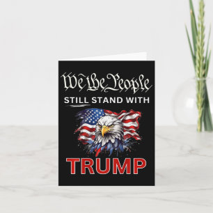 Trump 2024: wij mensen hebben genoeg kaart