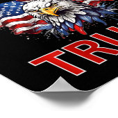 Trump 2024: wij mensen hebben genoeg poster (Hoek)