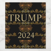 TRUMP 2024 WIJN ETIKET (Enkel label)