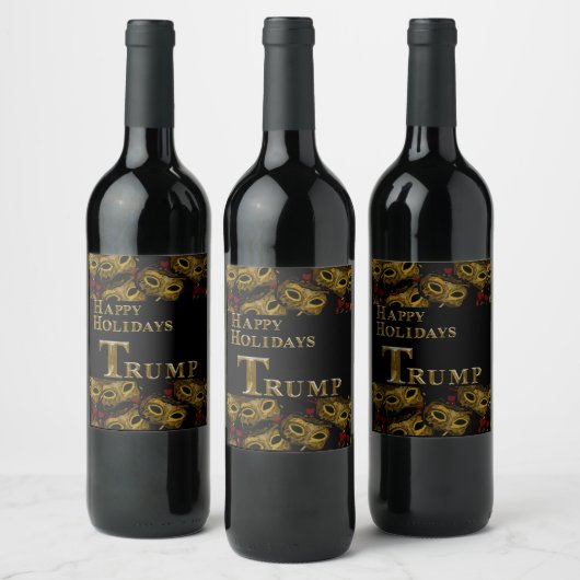TRUMP 2024 WIJN ETIKET (Flessen)