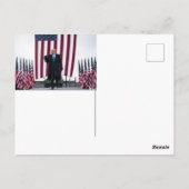 Trump 2024 zal terug zijn briefkaart (Achterkant)