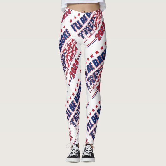 Trump 2024 zal terug zijn leggings (Voorkant)