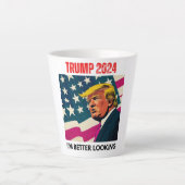 TRUMP 2024 ZIET ER BETER UIT LATTE MOK (Voorkant)