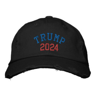 TRUMP 2024 ZWART PET