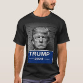 Trump 2024 Zwart T-shirt (Voorkant)