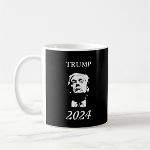 Trump 2024 zwarte Mok
