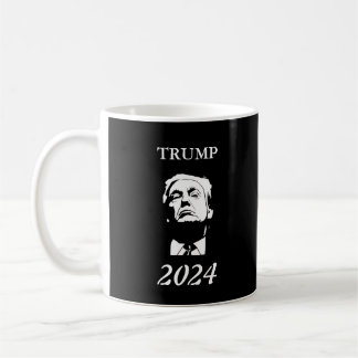 Trump 2024 zwarte Mok