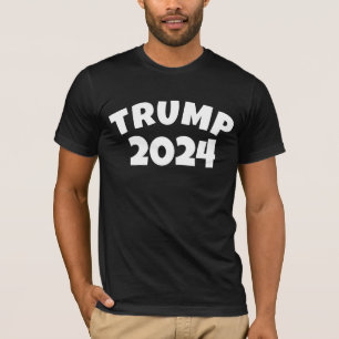 TRUMP 2024 ZWARTE T-SHIRTS
