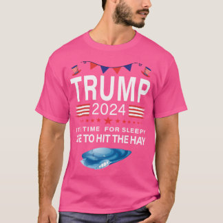 Trump 2024Pro Trump Republikeinse grappige Anti Sl T-shirt