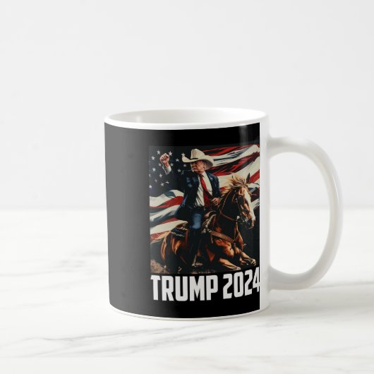 Trump 2025 4 juli Patriottisch Amerika Onafhankeli Koffiemok (Rechts)