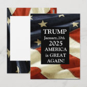 TRUMP 2025 BRIEFKAART (Voorkant / Achterkant)