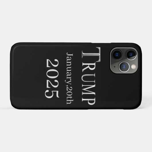 TRUMP 2025 Case-Mate iPhone CASE (Achterkant (horizontaal))