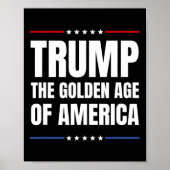 Trump 2025: de Gouden Eeuw van Amerika Poster (Voorkant)