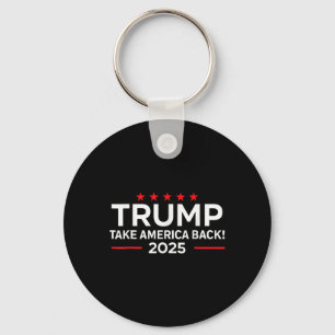 Trump 2025 - Donald Trump 2025 Neem Amerika Terug Sleutelhanger