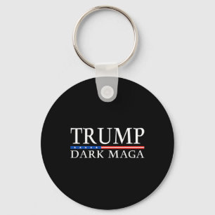Trump 2025 Donkere Mega President Donald Trump Sleutelhanger