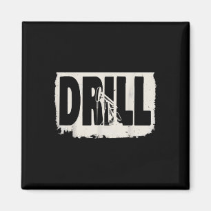 Trump 2025 Drill Baby Drill Kostuum Magneet