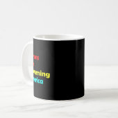 Trump 2025 Kleding Koffiemok (Voorkant links)