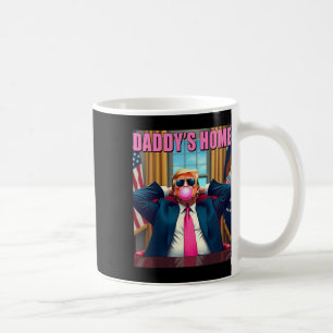 Trump 2025 Neem Amerika Terug Papa is Thuis Roze B Koffiemok