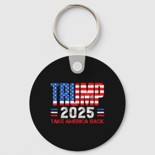 Trump 2025 neemt Amerika Byck 47ste President van  Sleutelhanger