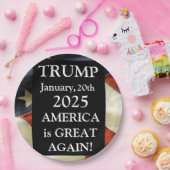 TRUMP 2025 PAPIEREN BORDJE (Feest)