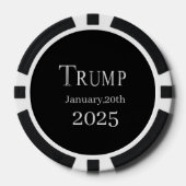 TRUMP 2025 POKER CHIPS (Voorkant)