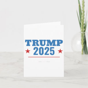 Trump 2025 Presidentsverkiezingen tekenen parodie- Kaart