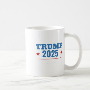 Trump 2025 Presidentsverkiezingen tekenen parodie- Koffiemok