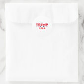 Trump 2025 ronde sticker (Tas)