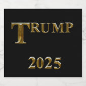 TRUMP 2025 SPARKLING WIJNETIKET (Enkel label)