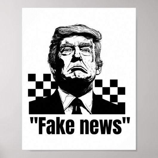 Trump 2025 Sticker Poster (Voorkant)