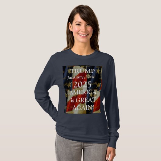 TRUMP 2025 T-SHIRT (Voorkant volledig)