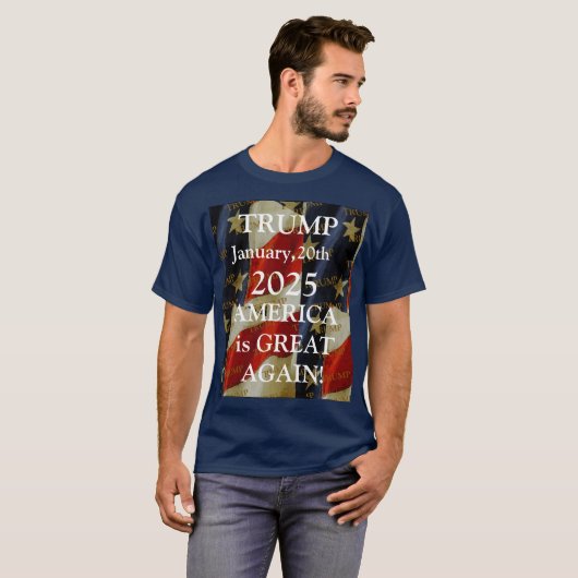 TRUMP 2025 T-SHIRT (Voorkant volledig)