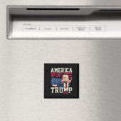Trump 2028 Amerika wint Magneet (Insitu (Vaatwasser))