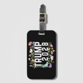 Trump 2028 bagagelabel (Voorkant (verticaal))