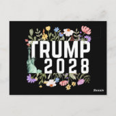 Trump 2028 briefkaart (Achterkant)