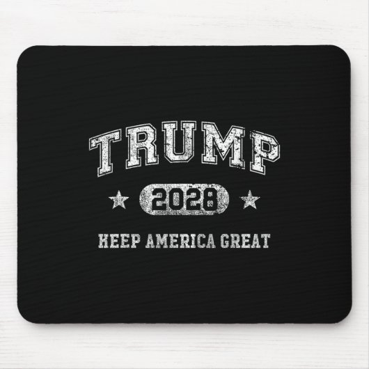 Trump 2028 houdt Amerika groot Muismat (Voorkant)