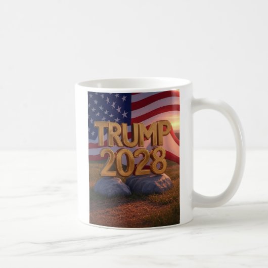 TRUMP 2028 KOFFIEMOK (Rechts)