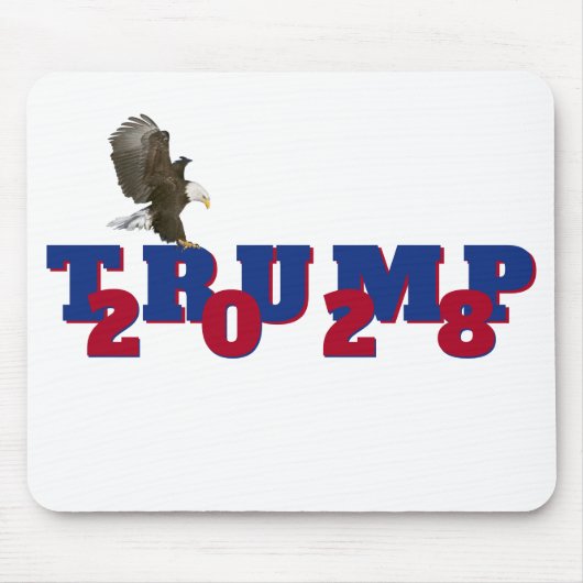 Trump 2028 met Bald Eagle Muismat (Voorkant)