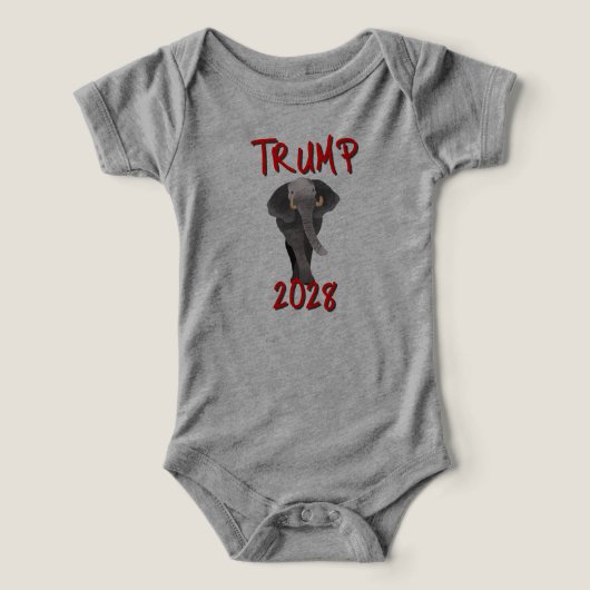 Trump 2028 met olifant (Design voorkant)