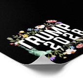 Trump 2028 poster (Hoek)